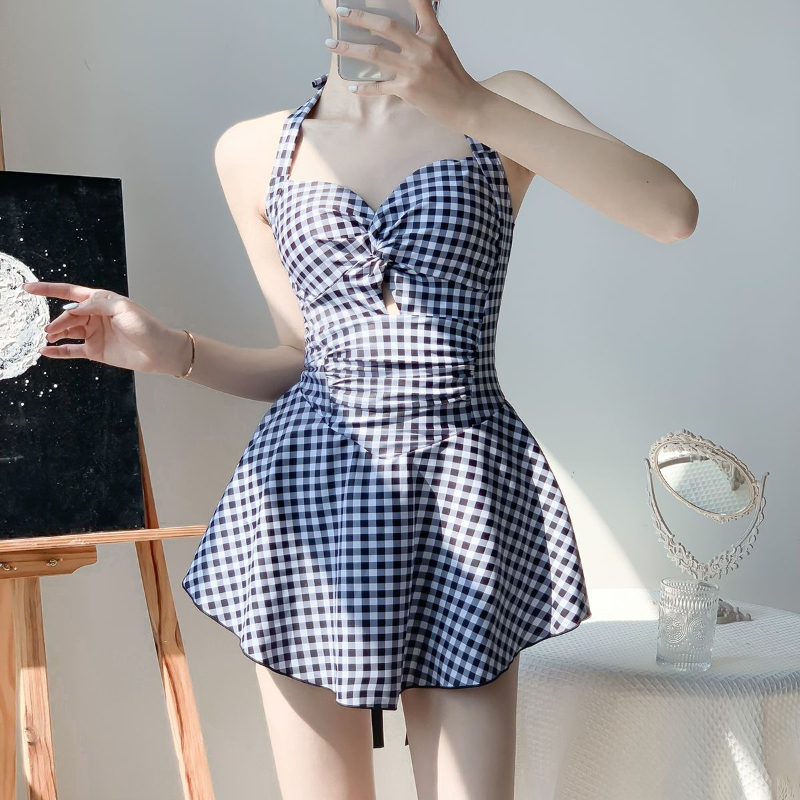 Slim Fit Suit Set - Novo 2026 Maiô Feminino Inteiro Sem