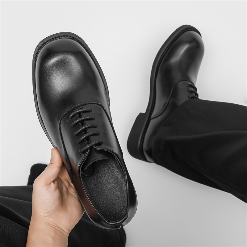 Men Formal Wear Brands - Sapatos casuais de couro masculino de