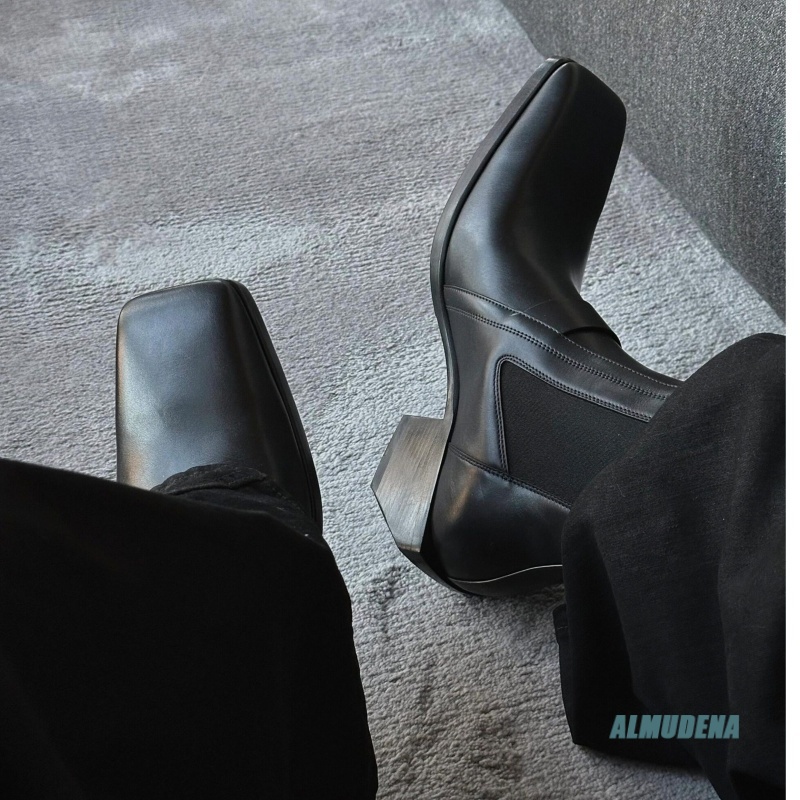 Botas Chelsea Masculinas de Co - Men'S Formal Style avaliação e preço