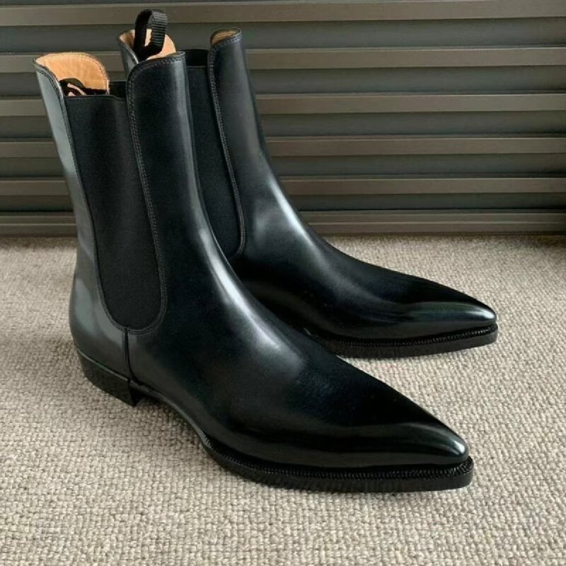 Moda masculina chelsea botas p - Men Formal Wear Brands avaliação e preço