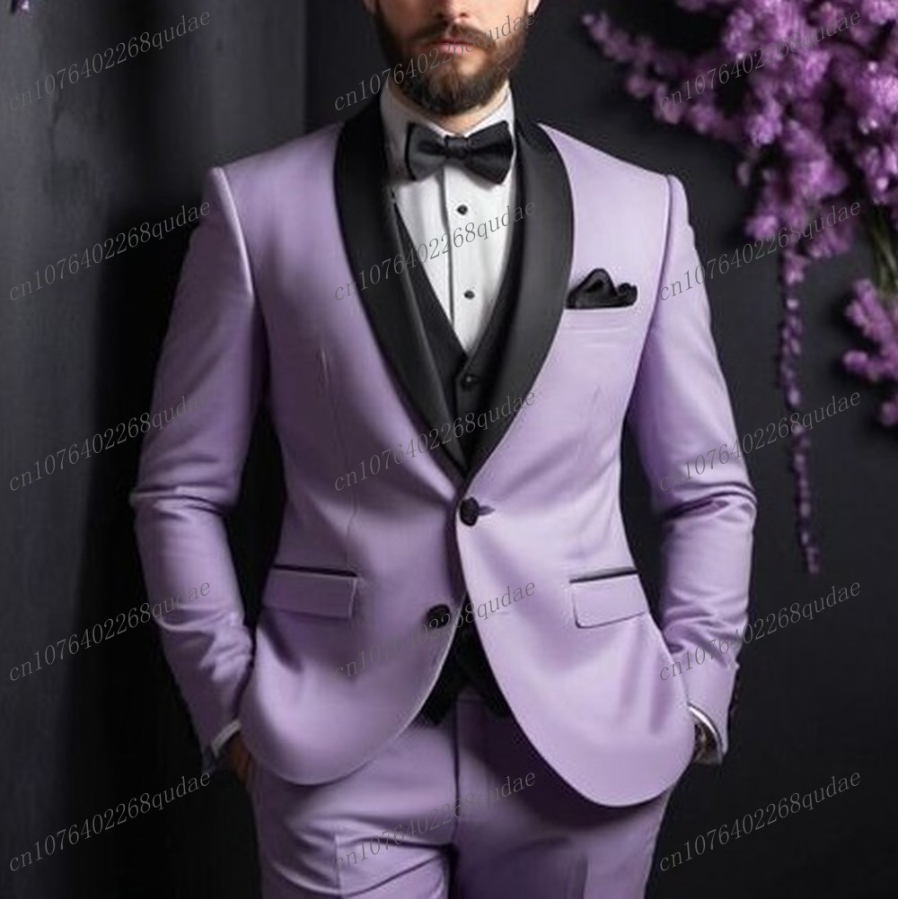 Novo terno formal masculino ro - Men Formal Wear Pink avaliação e preço