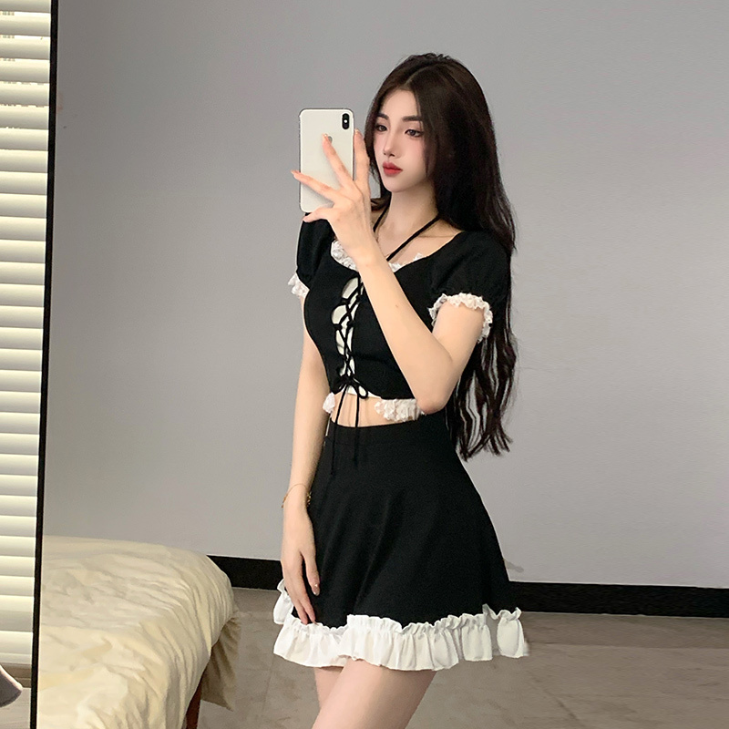 Maiô Feminino Estilo Instagram - Slim Fit Suit Set avaliação e preço