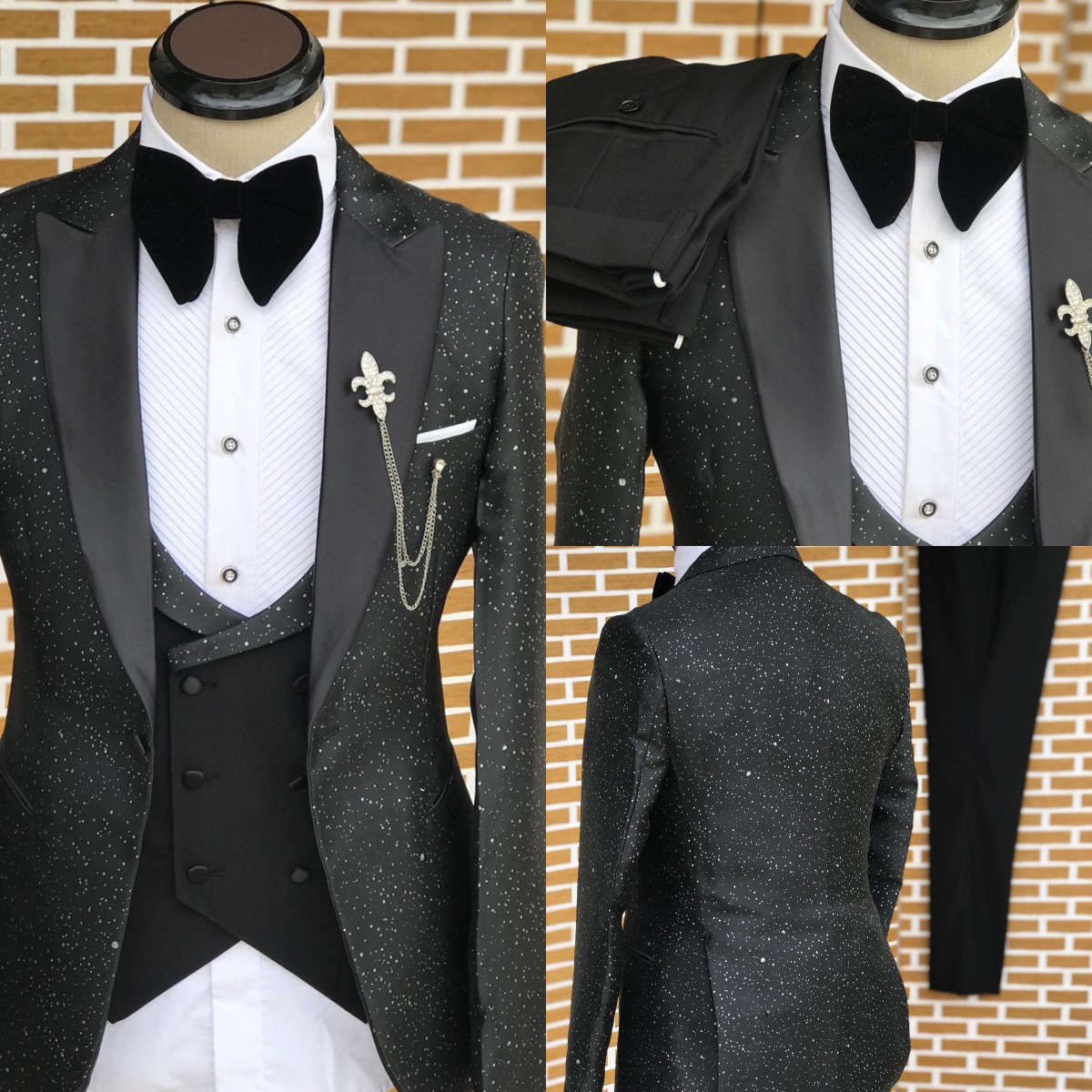 Ternos masculinos clássicos de - Men'S Formal Wear No Suit avaliação e preço