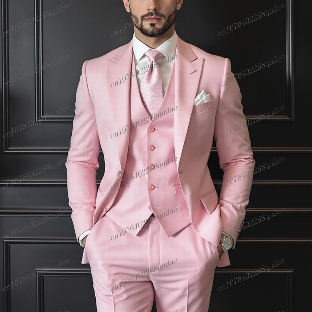 Rosa formal ocasião terno masc - Men Formal Wear Pink avaliação e preço