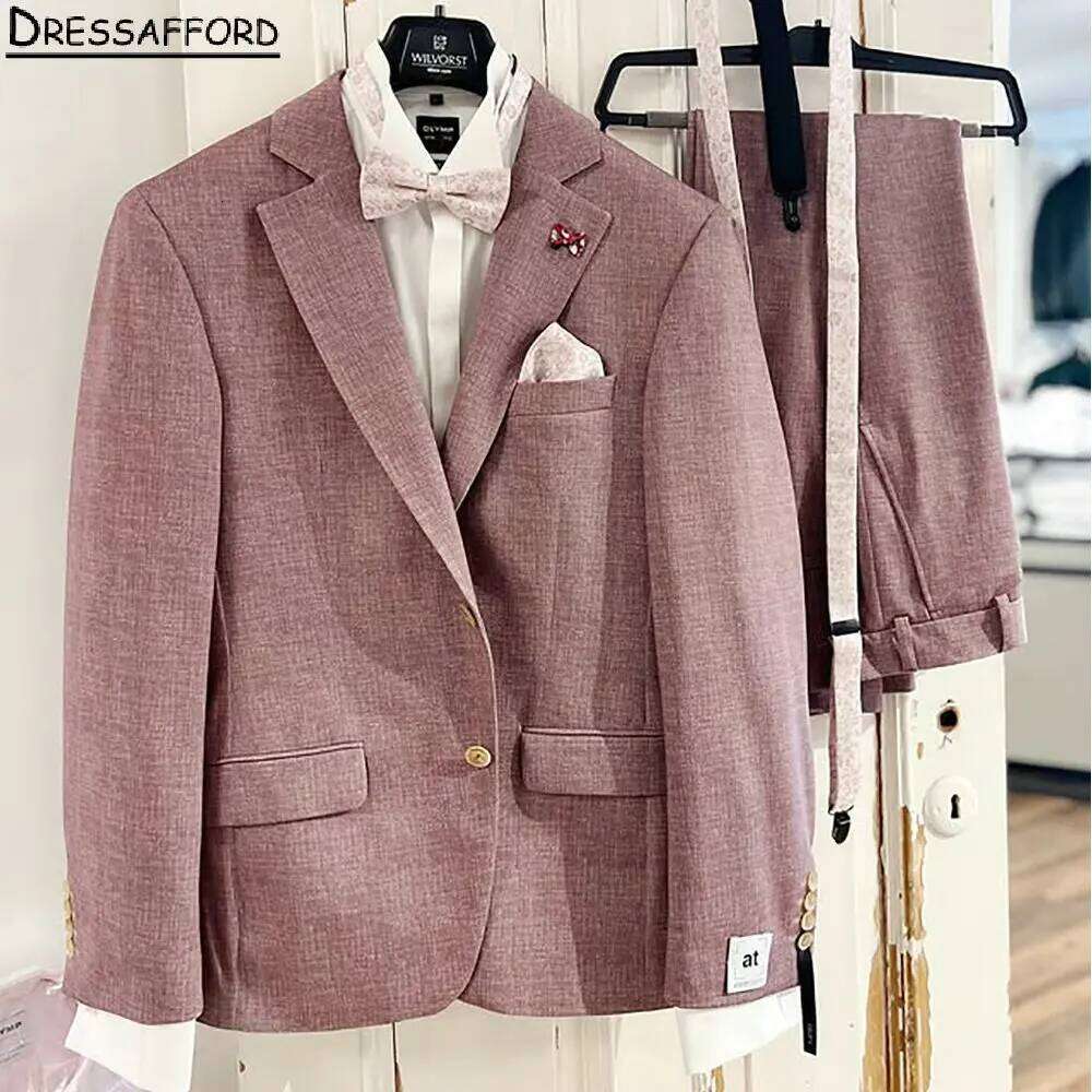 Ternos Formais Rosa para Casam - Men Formal Wear Pink avaliação e preço
