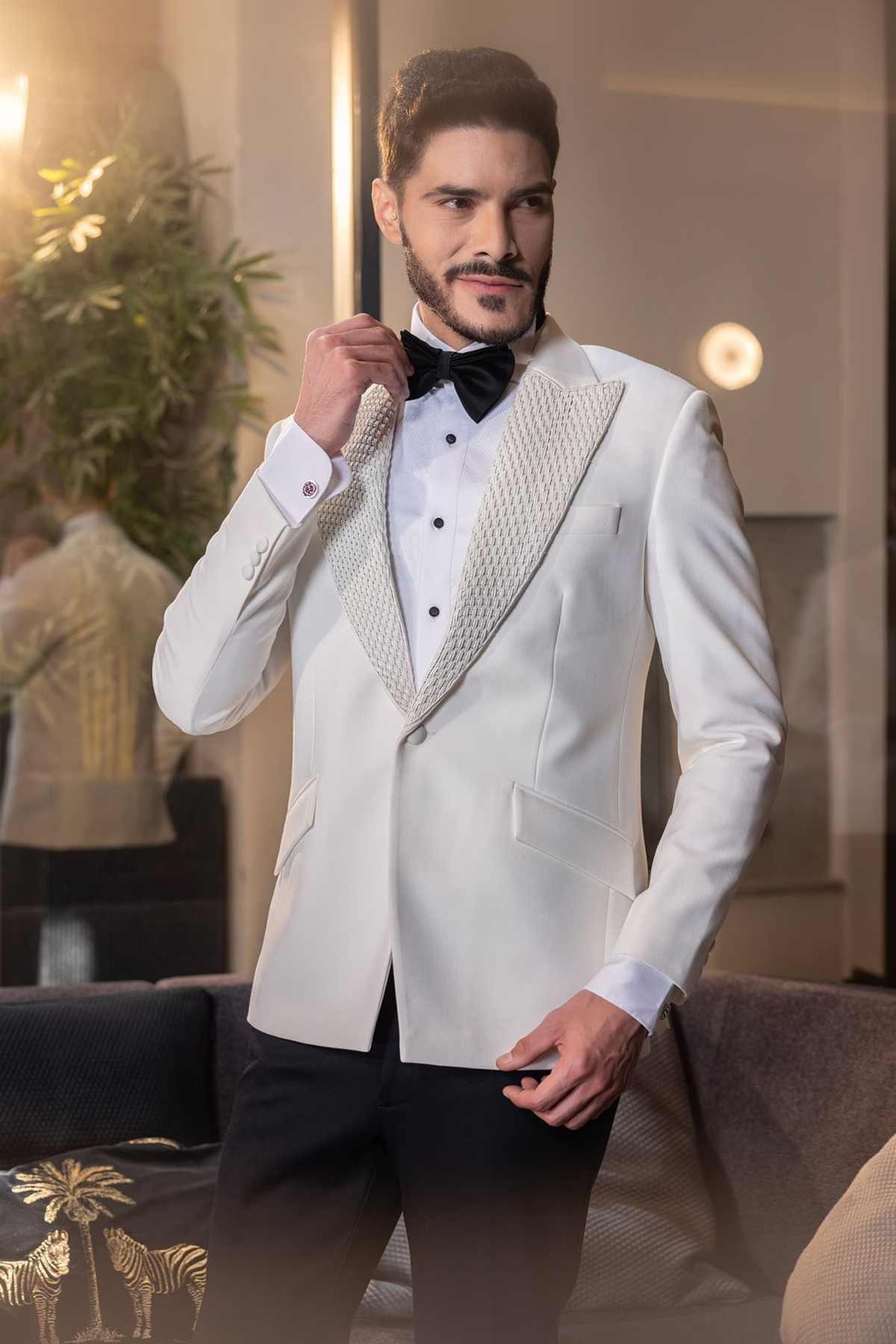 Clássico masculino ternos únic - Men'S Formal Wear No Suit avaliação e preço