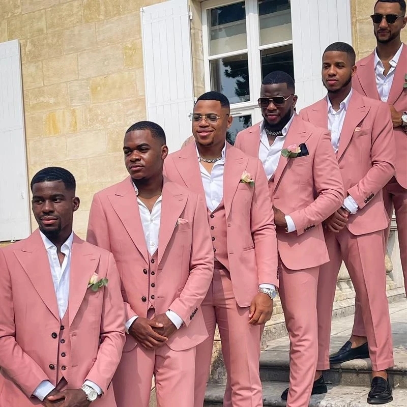 Ternos Masculinos Rosa para No - Men Formal Wear Pink avaliação e preço
