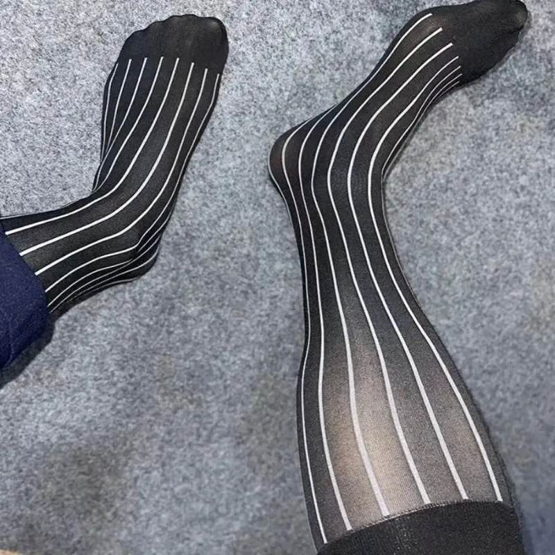 Meias Listradas Masculinas Ult - Men'S Formal Style avaliação e preço