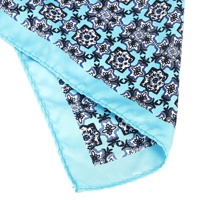 Lenço Paisley Dot Masculino, L - Pocket Square Set avaliação e preço